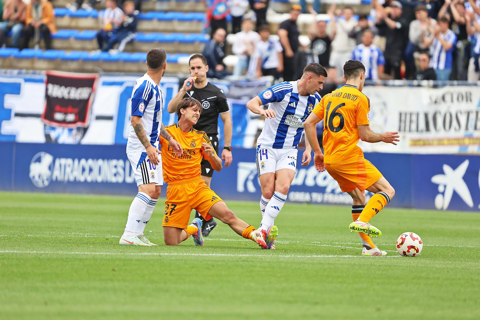 Las imágenes del Recreativo de Huelva- Real Madrid Castilla