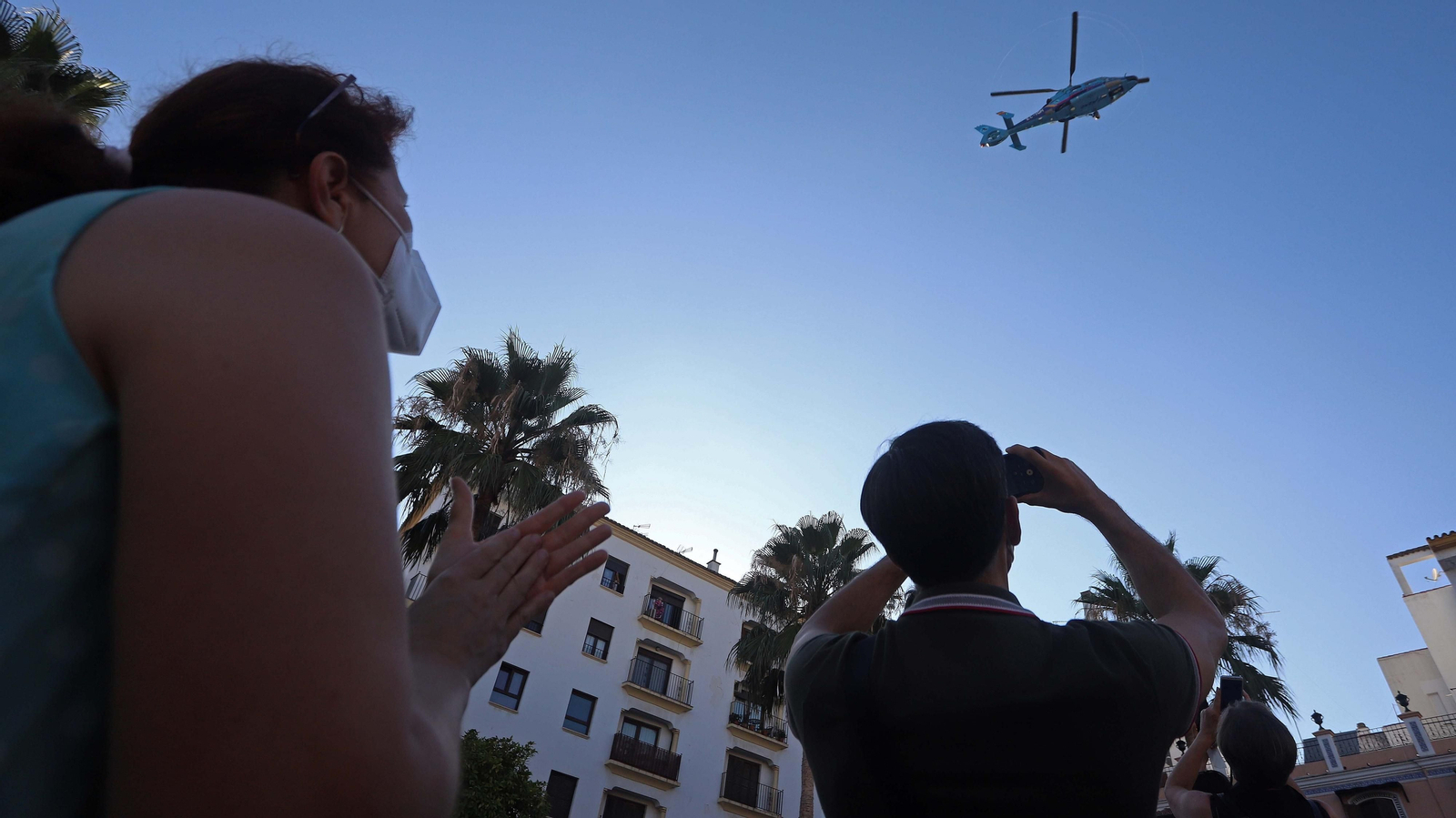 Fotos de la concentración en homenaje a José Luis Domínguez Iborra en Algeciras