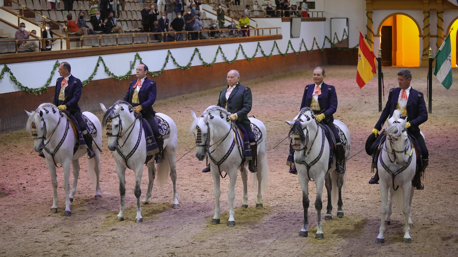 Espectacular y emotivo homenaje a Álvaro Domecq en la Real Escuela
