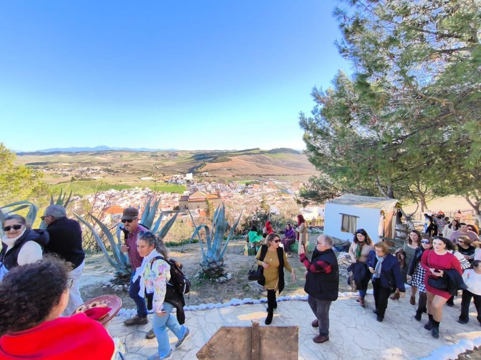 Las imágenes del belén viviente de Espera