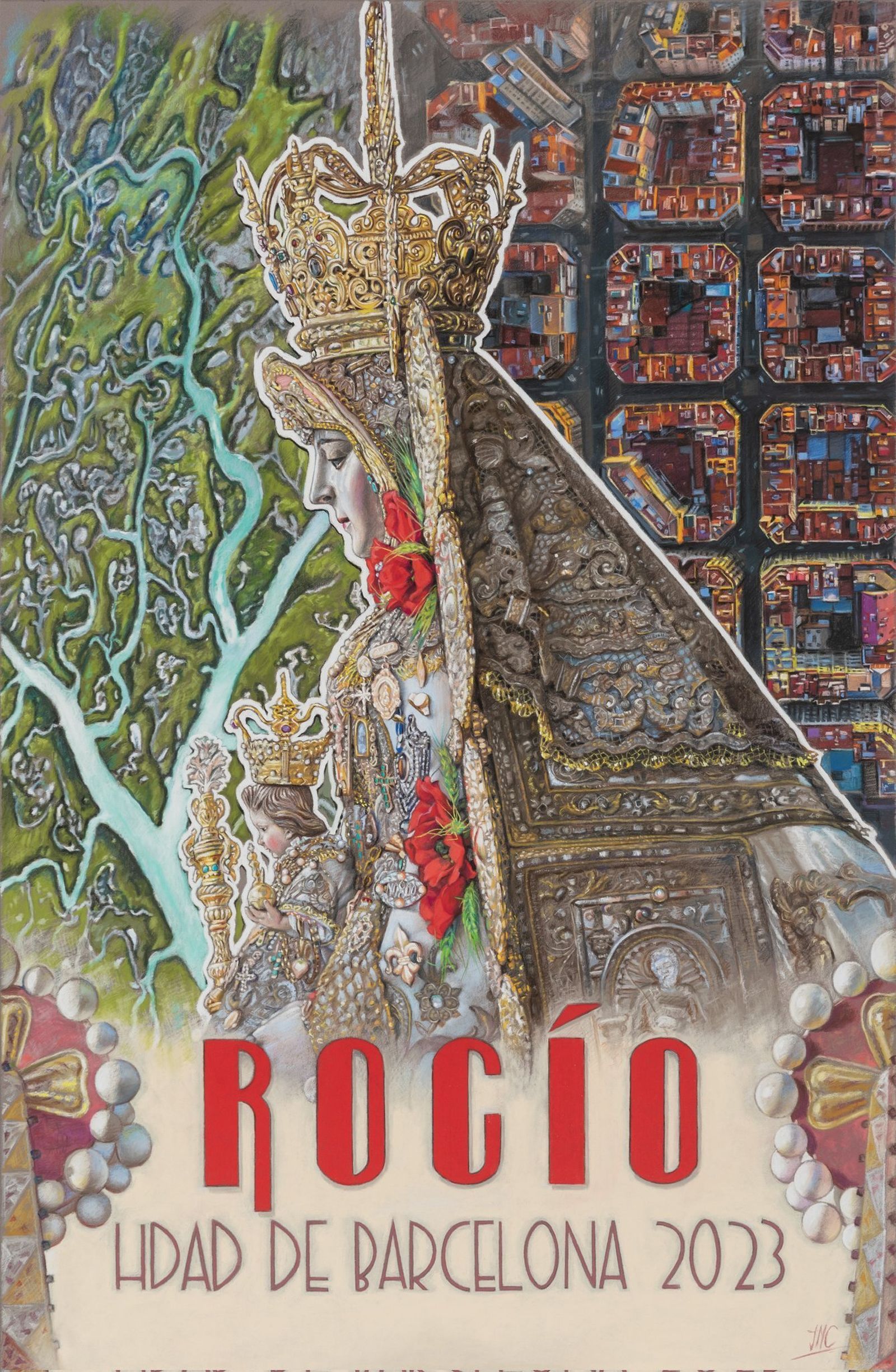 Cartel del Rocío de Barcelona 2023