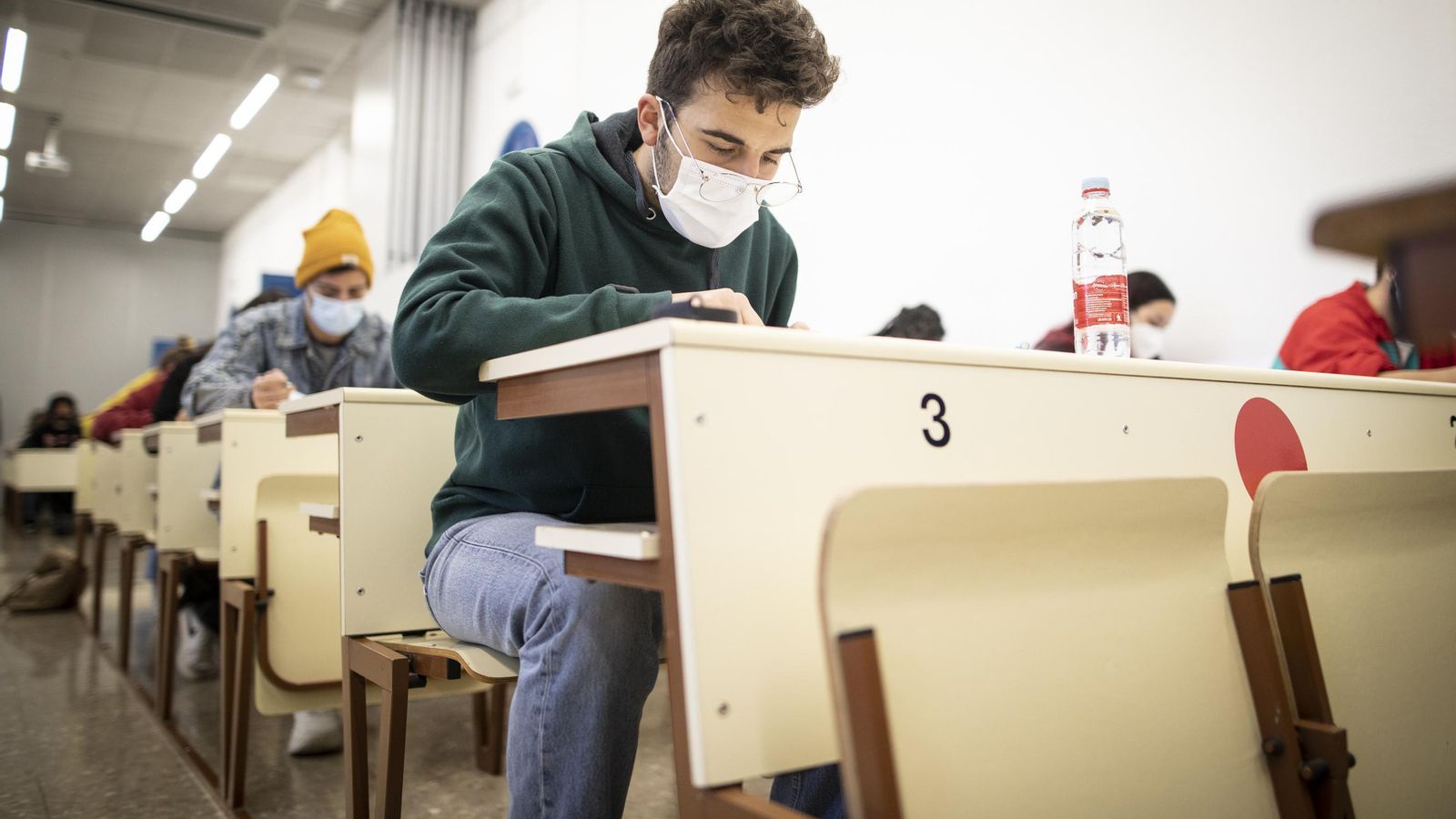 Prueba en la Facultad de Documentación y Comunicación.