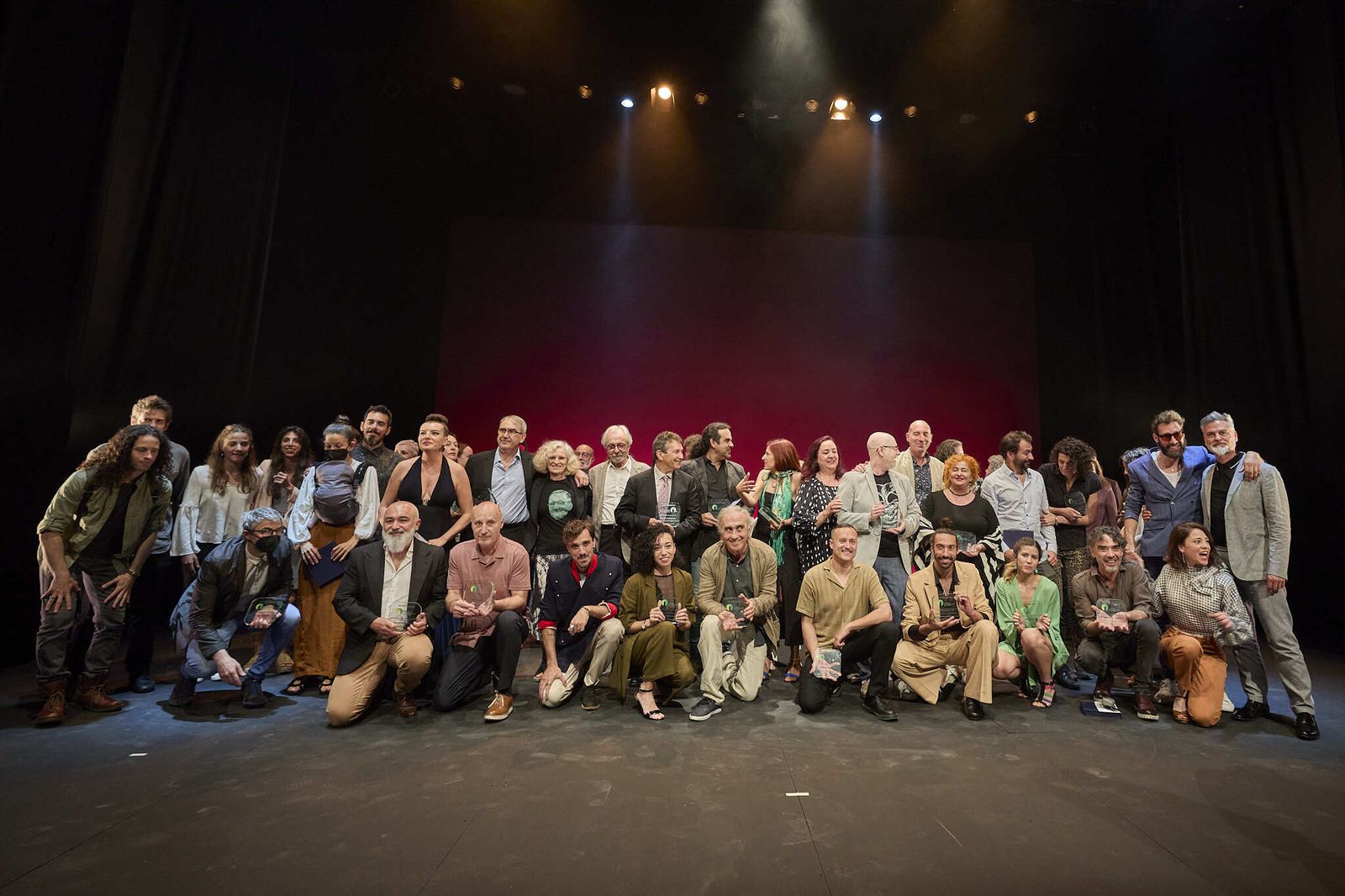 La entrega de los Premios Lorca de las Artes Escénicas en Granada, en imágenes