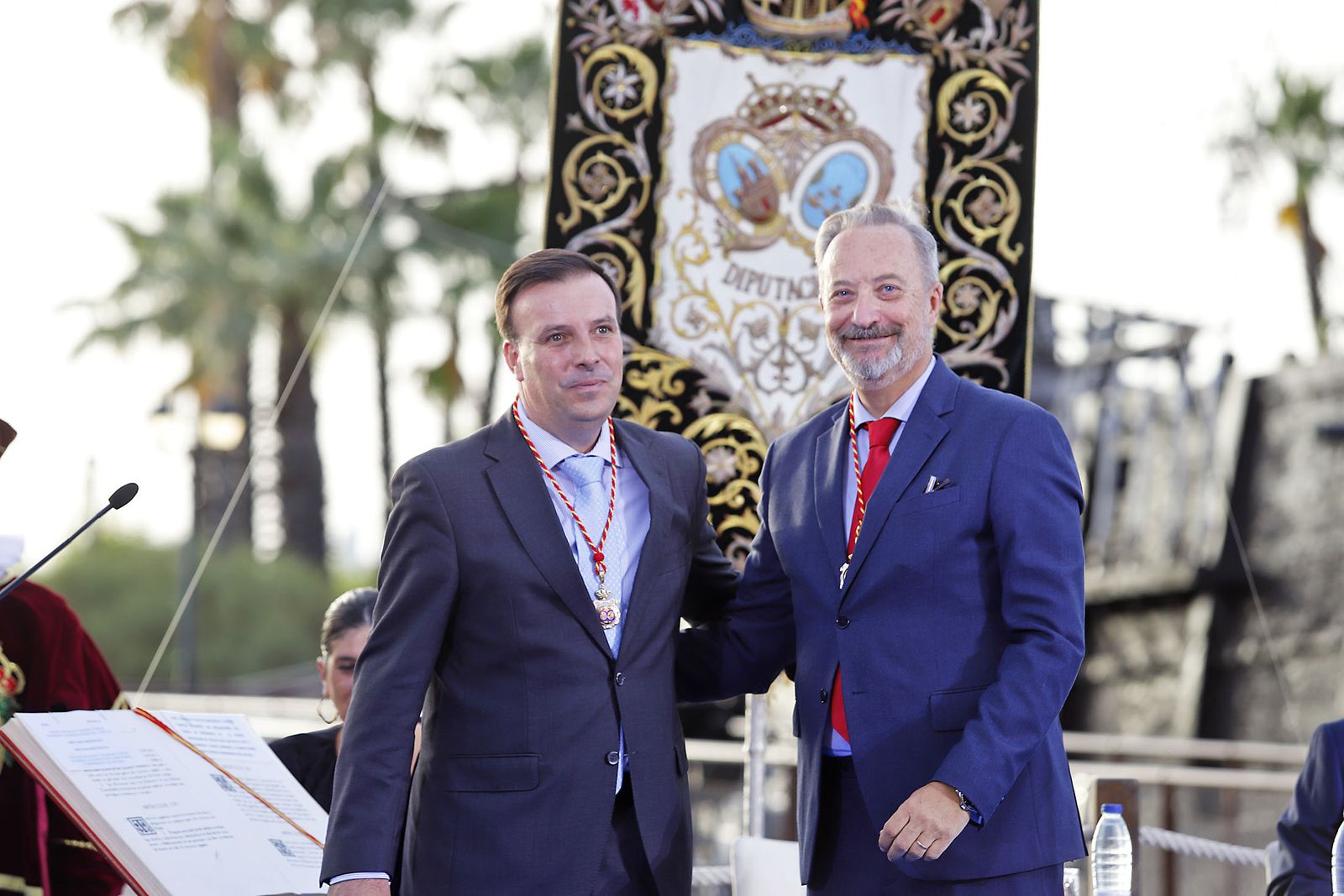 Imágenes de la constitución de la Diputación de Huelva