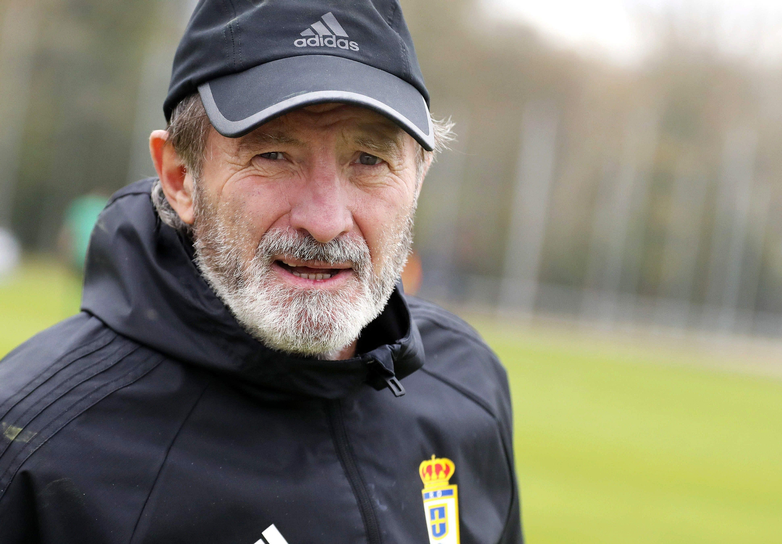 Anquela, entrenador del Real Oviedo.