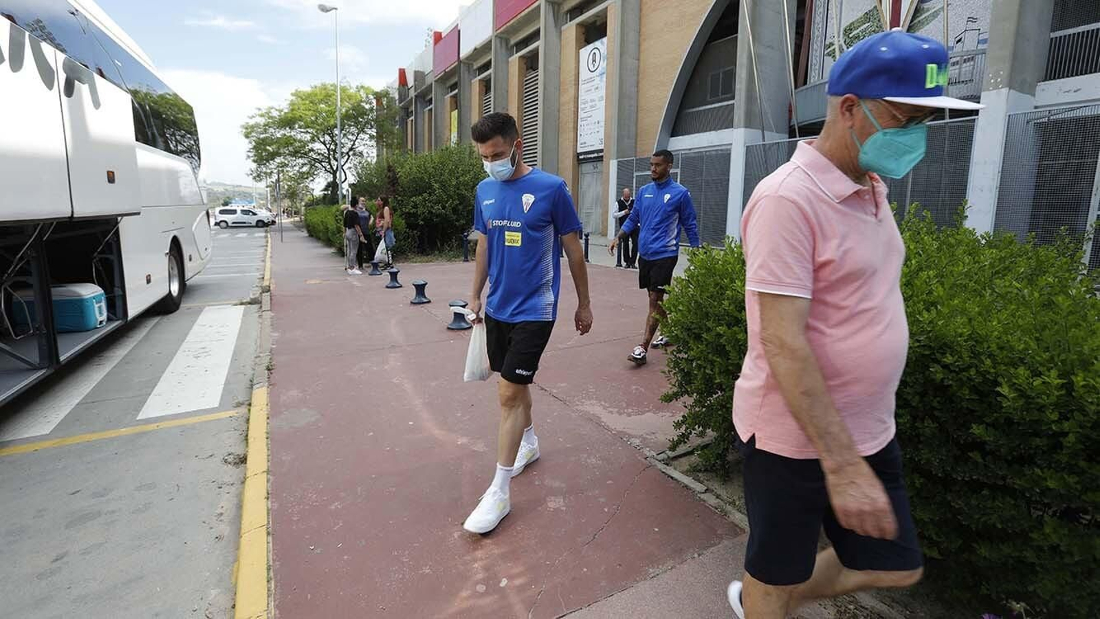 Las fotos de la salida del Algeciras CF hacia Murcia