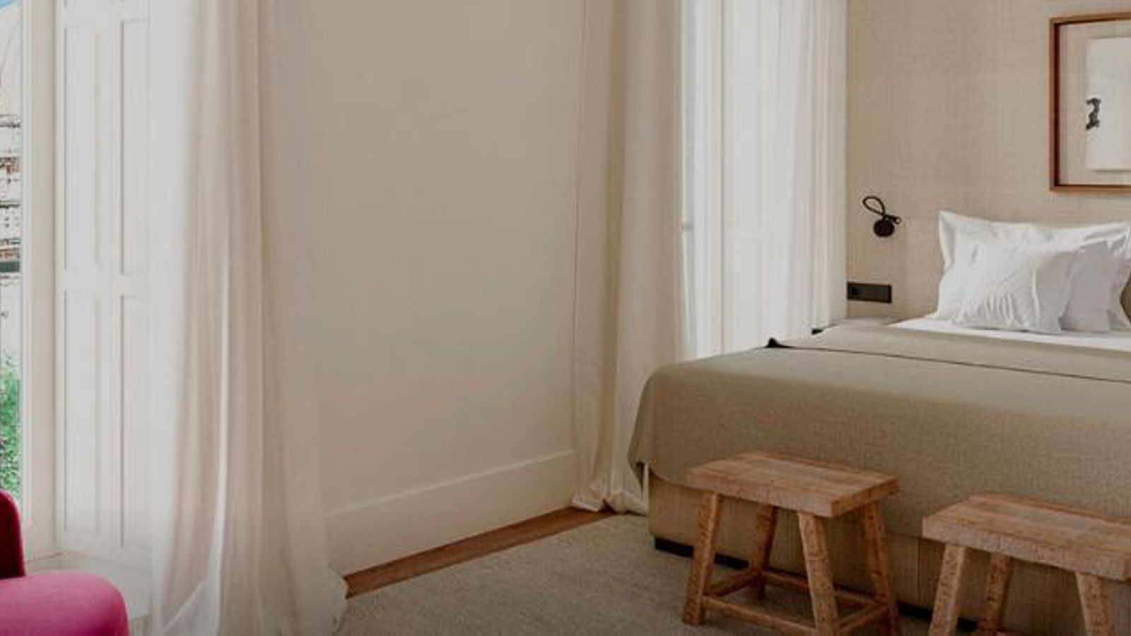 Una habitación del Hotel Tío Pepe, en Jerez.