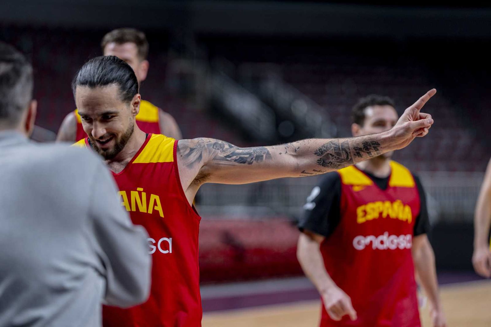 España, en Riga con Francis Alonso y Paco Aurioles