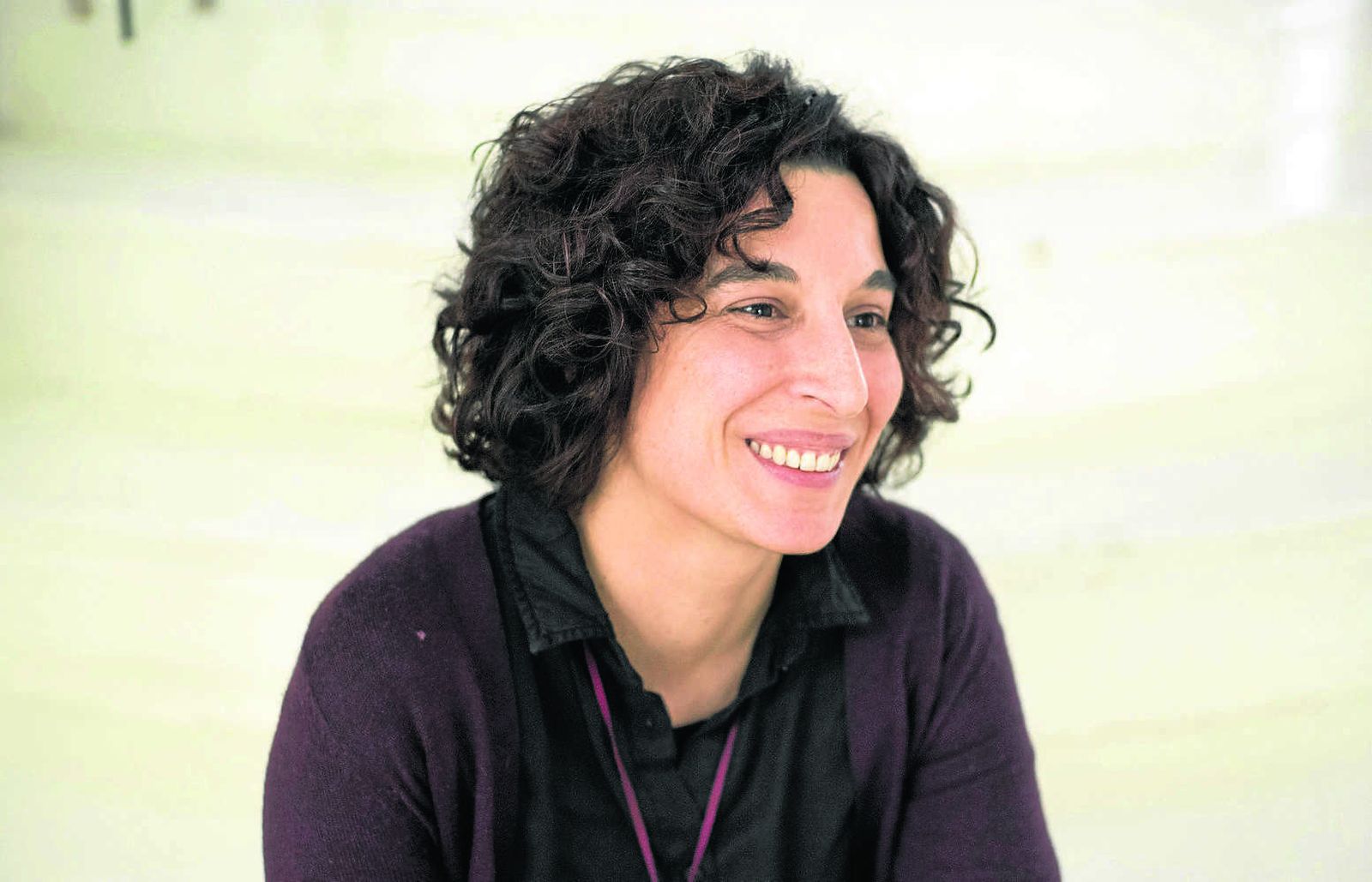 La escritora Olalla Castro (Granada, 1979).