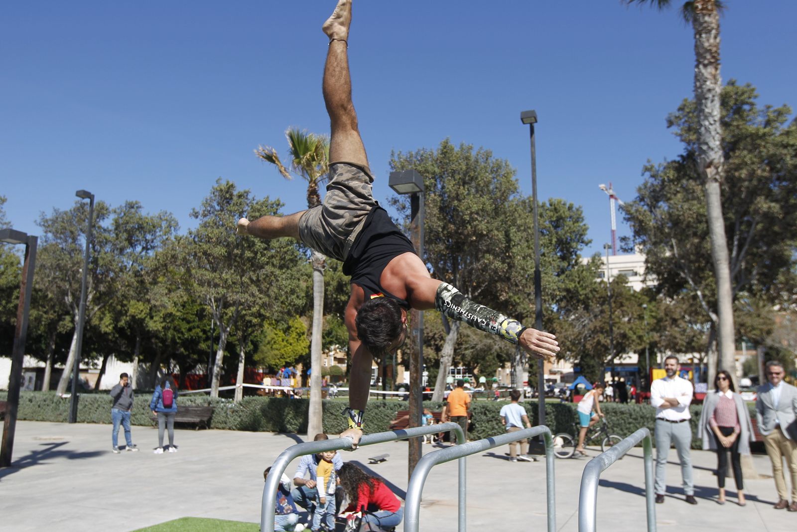 Fotogalería Pista de Calistenia. Parque de los Periodistas. Almería