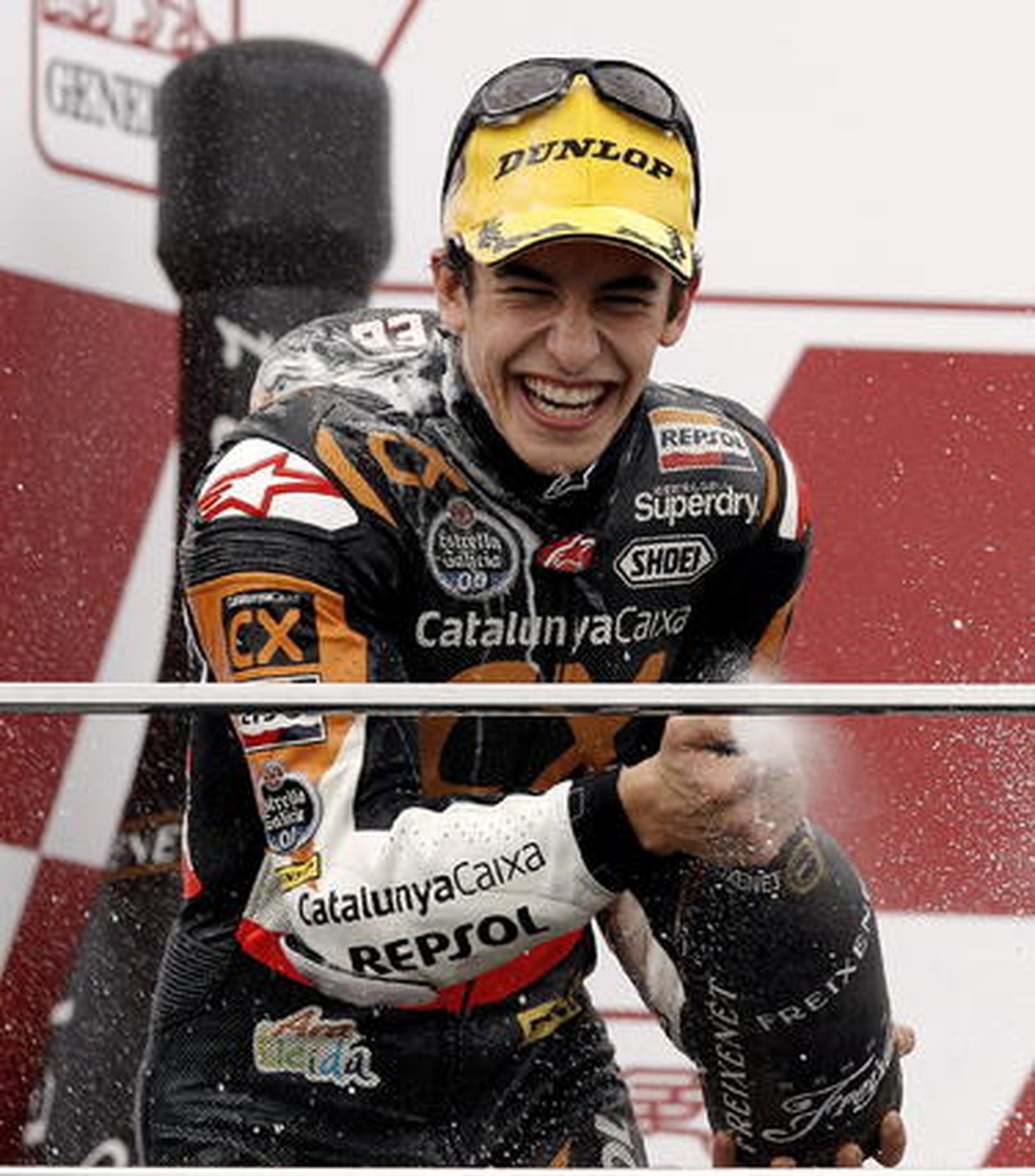 Márquez, coronado en Cheste.

Foto: EFE
