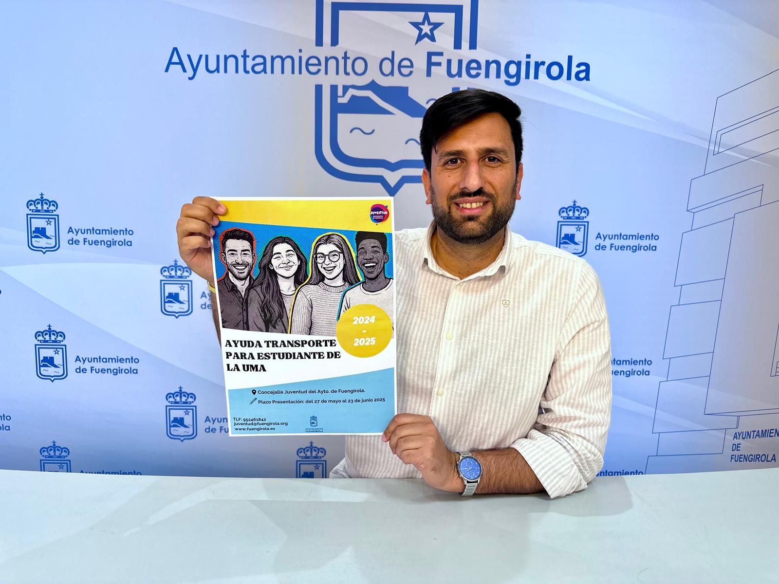 El concejal de Juventud, Isaac Vargas.