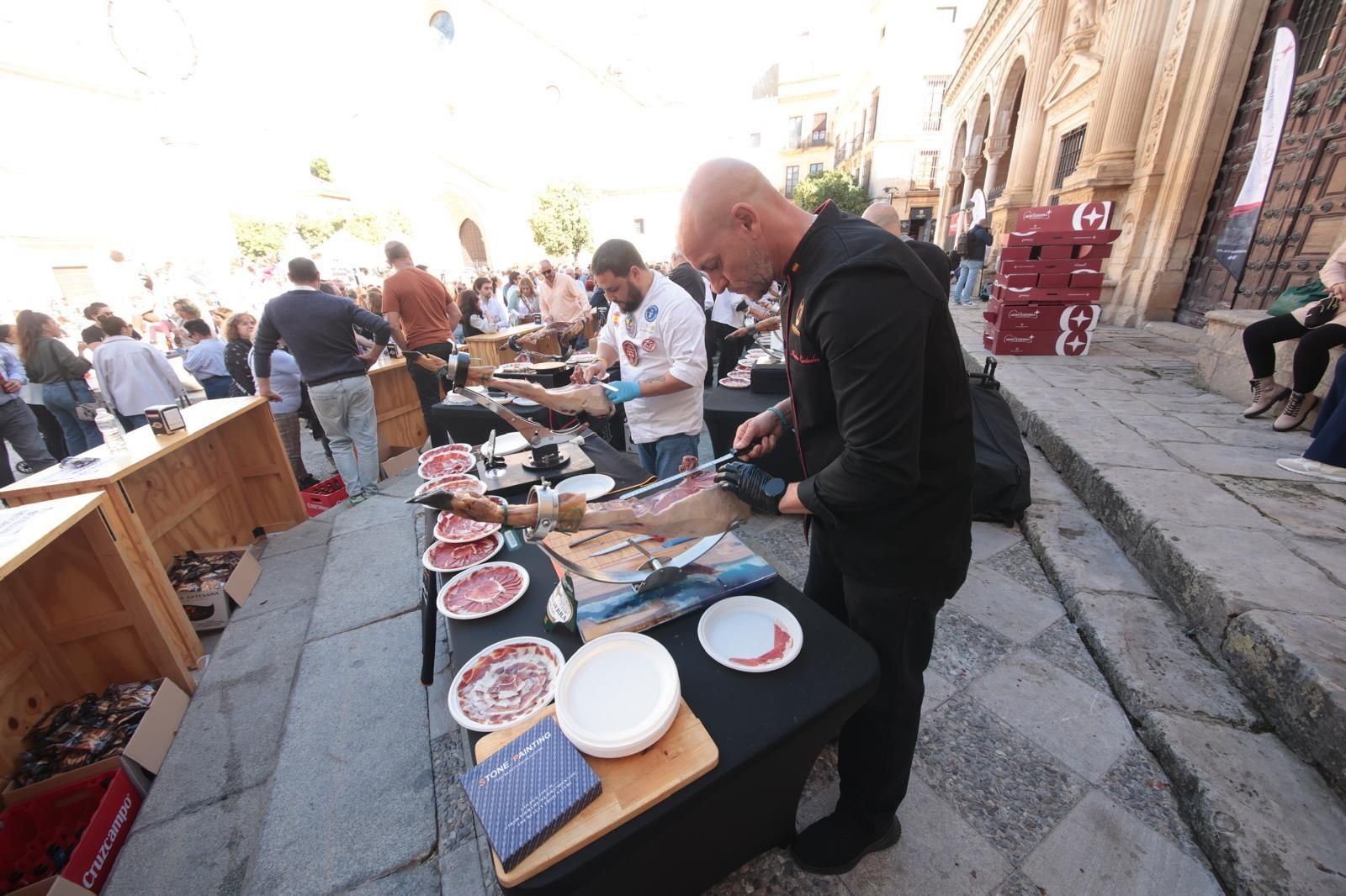 III Jornada de Cortadores de Jamón Solidarios en Jerez
