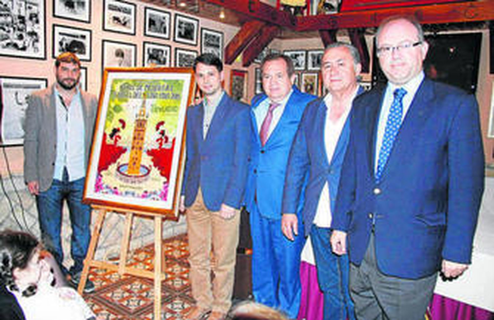 La Peña Revuelo presenta su cartel en el Museo Taurino Galloso