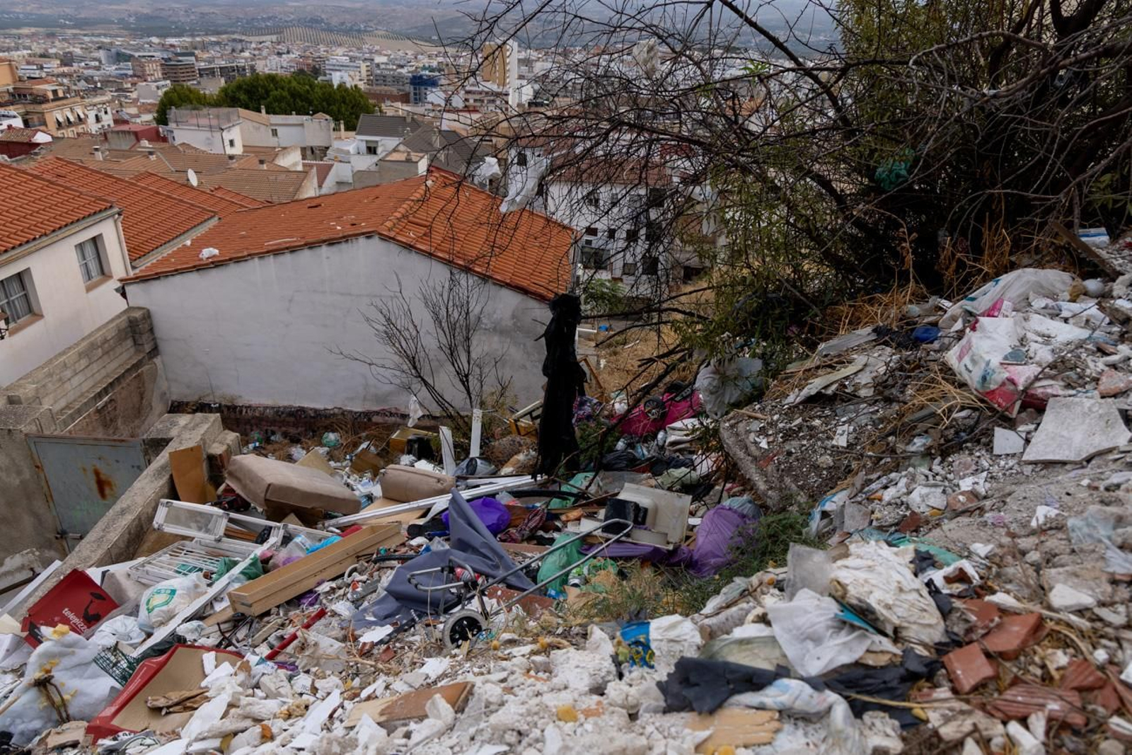 Así se encuentra el barrio de San Juan