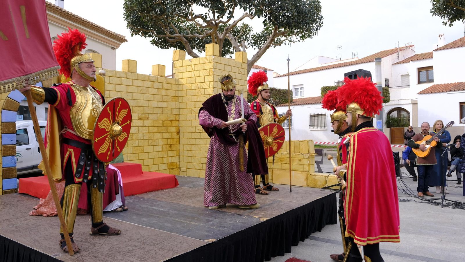El Auto de los Reyes Magos de Los Gallardos, en imágenes