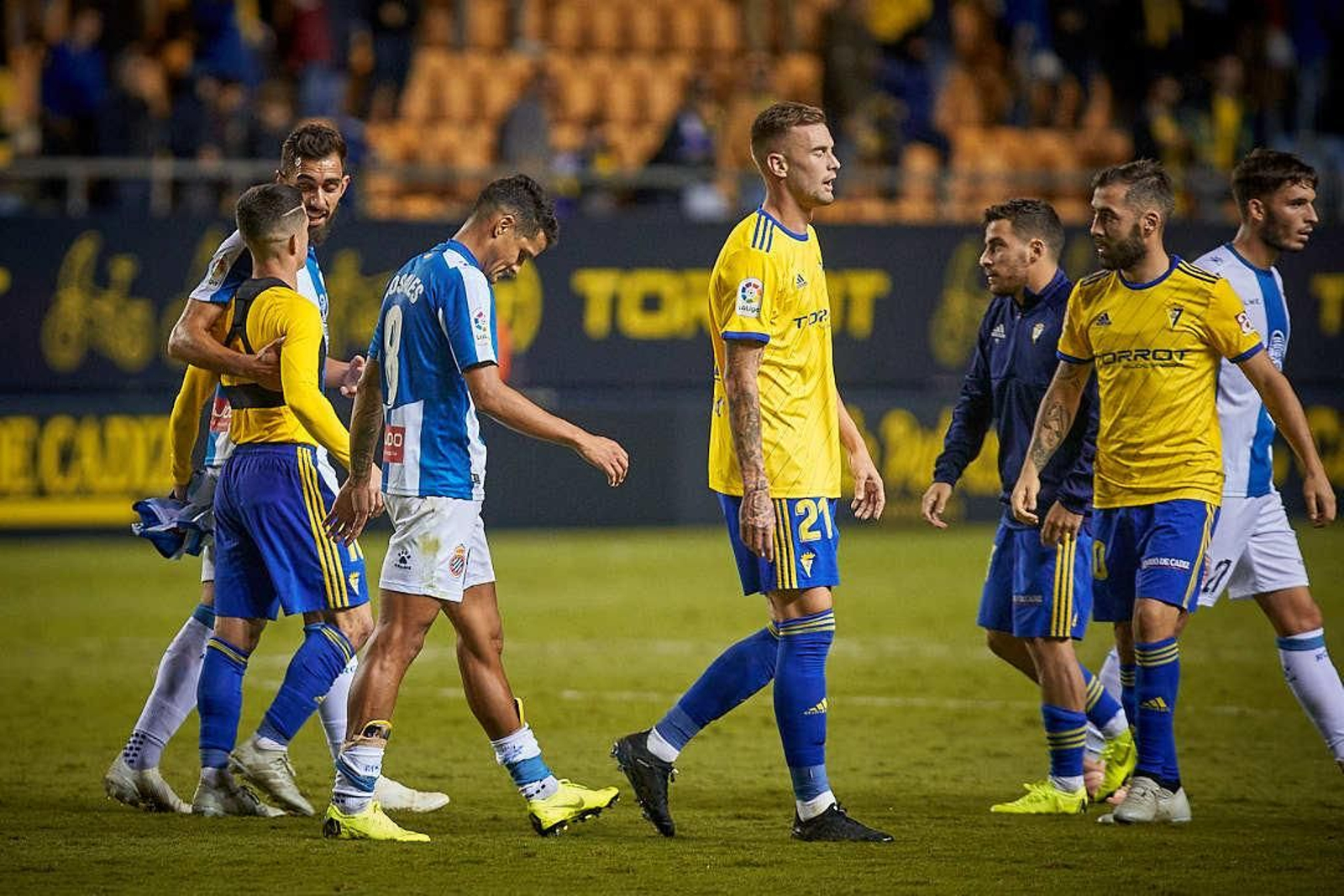 Copa del Rey.  Imágenes del partido Cádiz CF - Espanyol