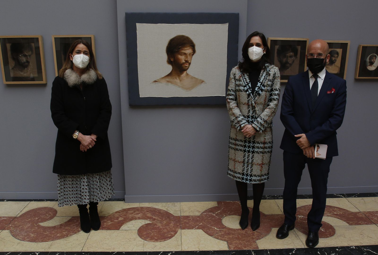 Exposición de la Hermandad del Valle y presentación del paño de la Verónica