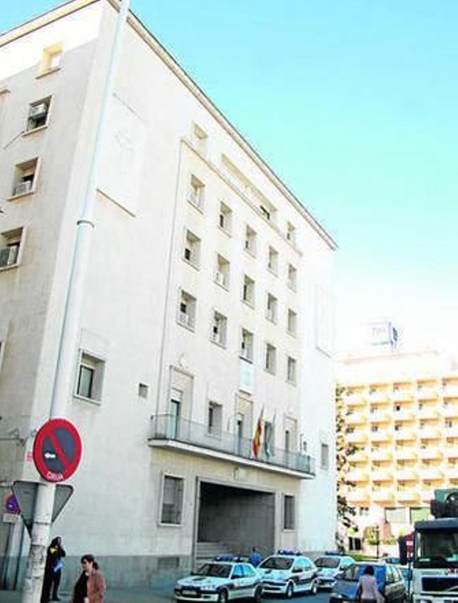 Fachada del Palacio de Justicia de Huelva, sede de la Audiencia.