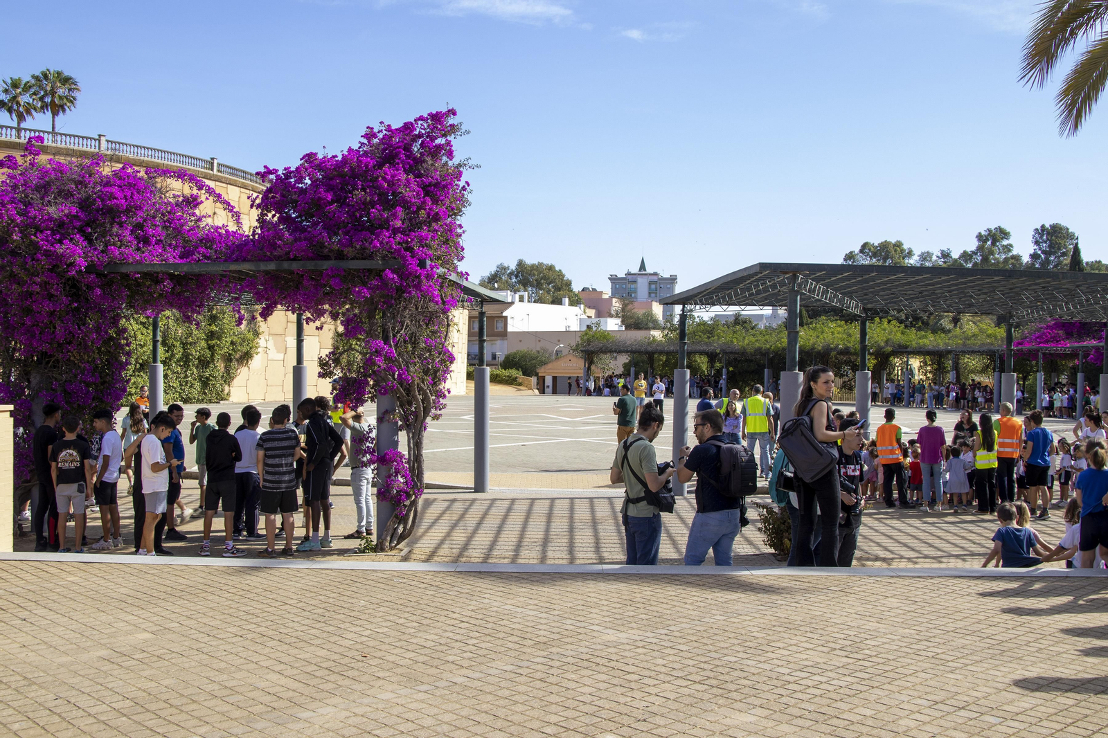 Imágenes Simulacro de Tsunami en el Colegio Funcadia Huelva