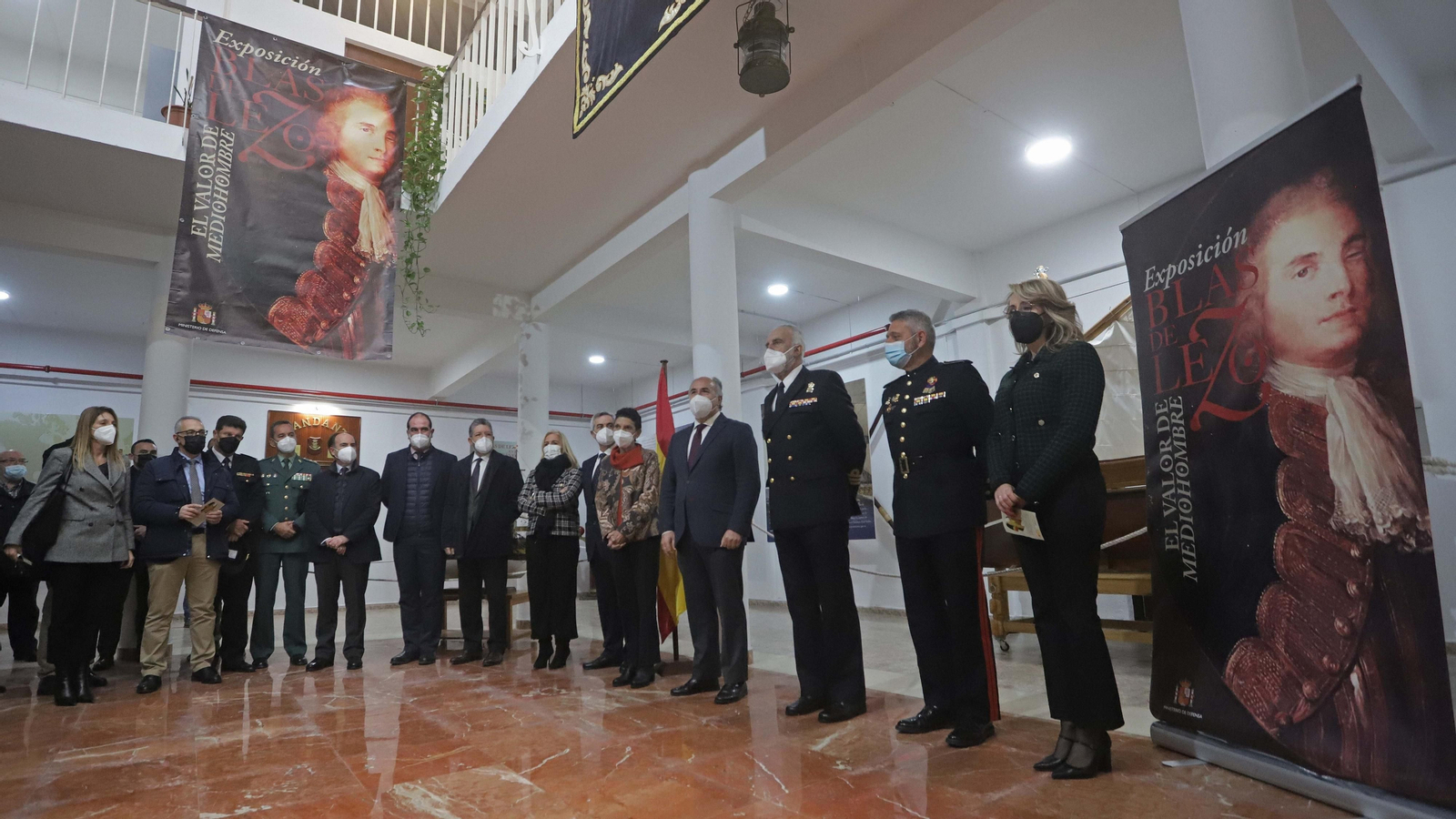 Fotos de la inauguración de la exposición sobre Blas de Lezo en Algeciras