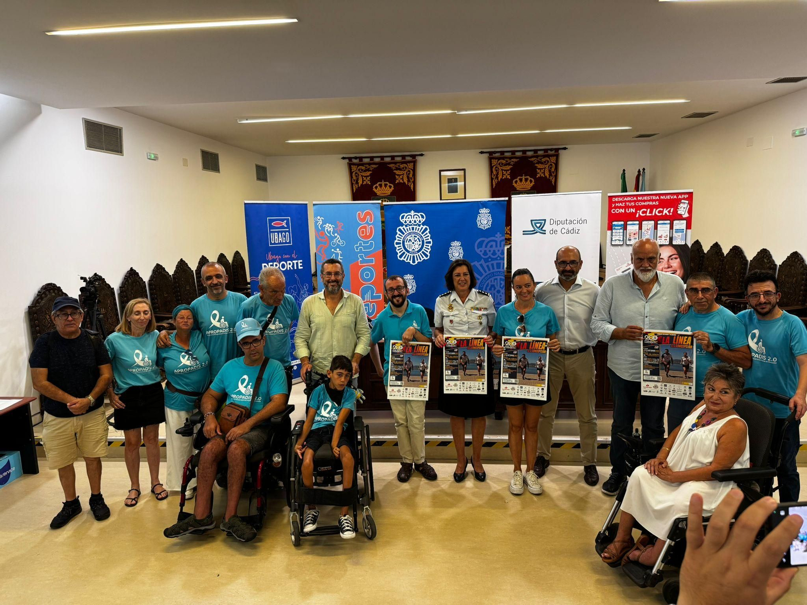 La presentación de la III Carrera Solidaria Ruta 091.
