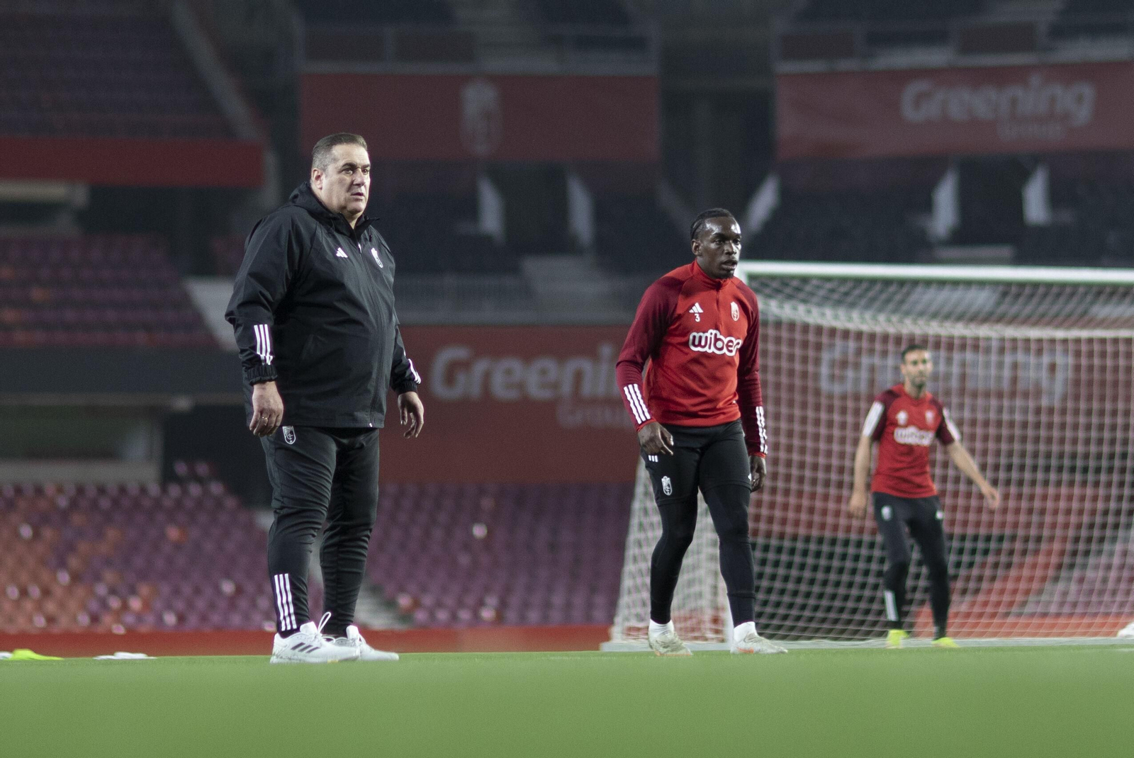 Así fue el primer entrenamiento de José Ramón Sandoval en el Granada CF