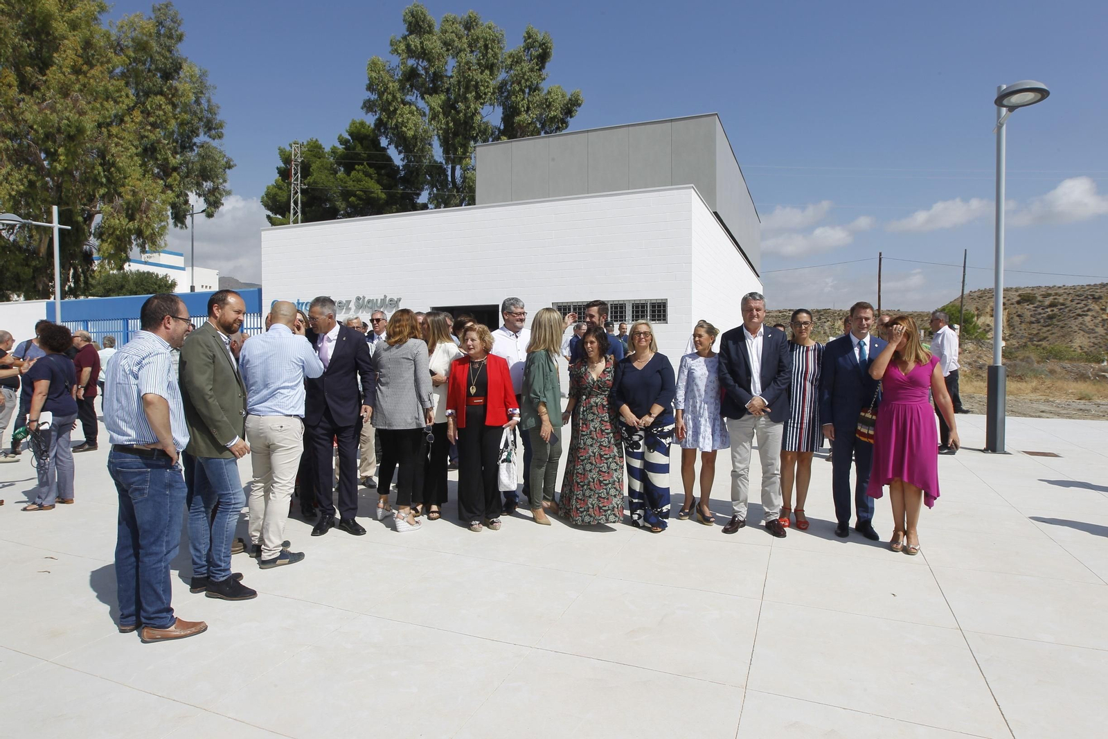 Inauguración escultura 'La Mujer del Almanzora'. Olula del Río