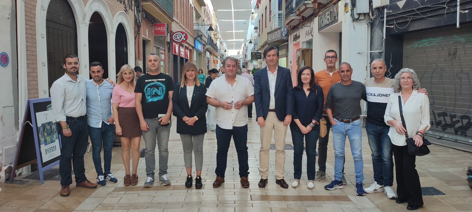 Font y parte de su candidatura con detallistas