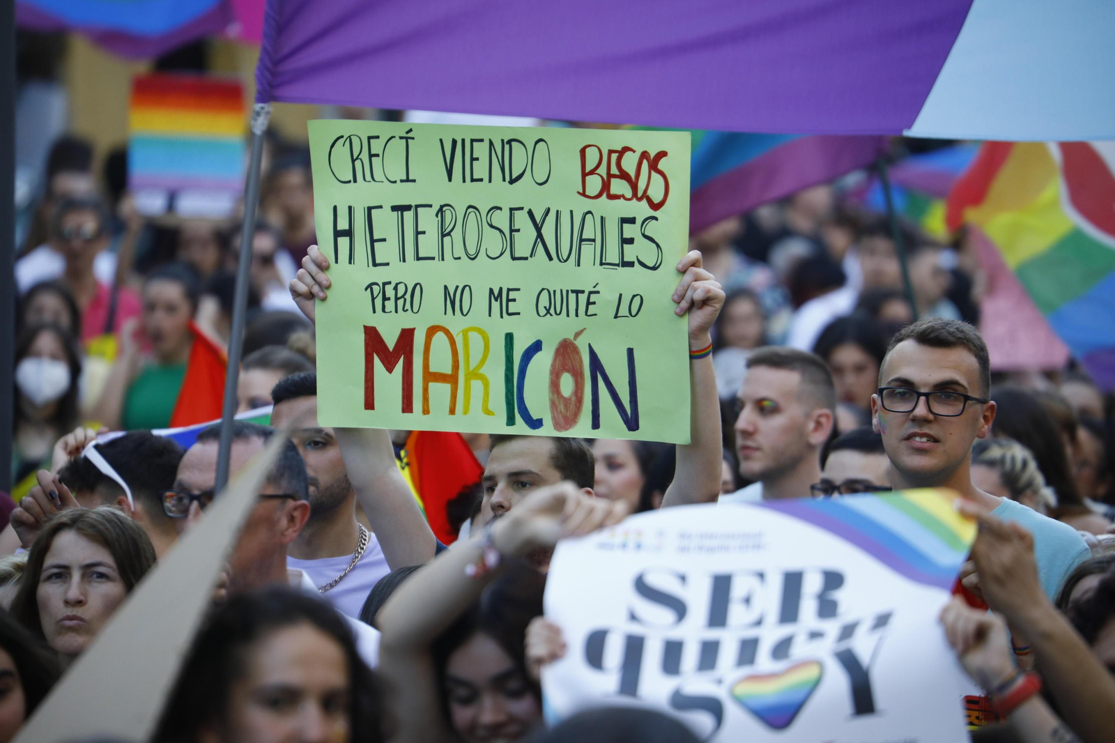 La marcha del Orgullo LGTBIQ+ de Córdoba, en imágenes