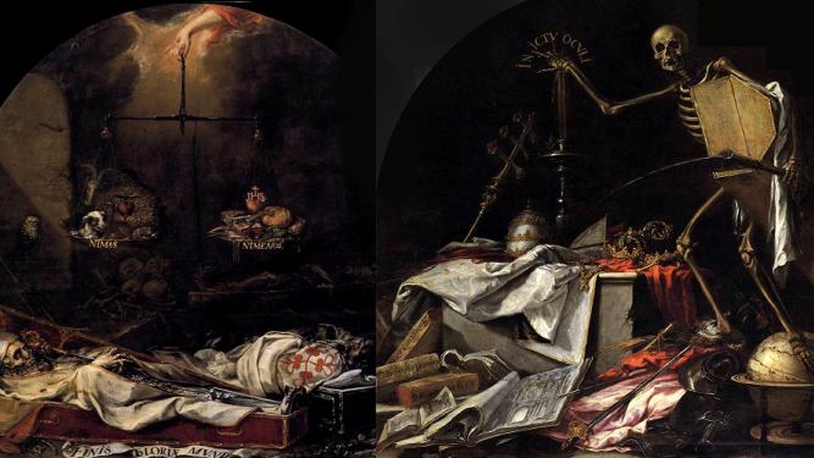 Detalles de los 'Jeroglíficos de las postrimerías'