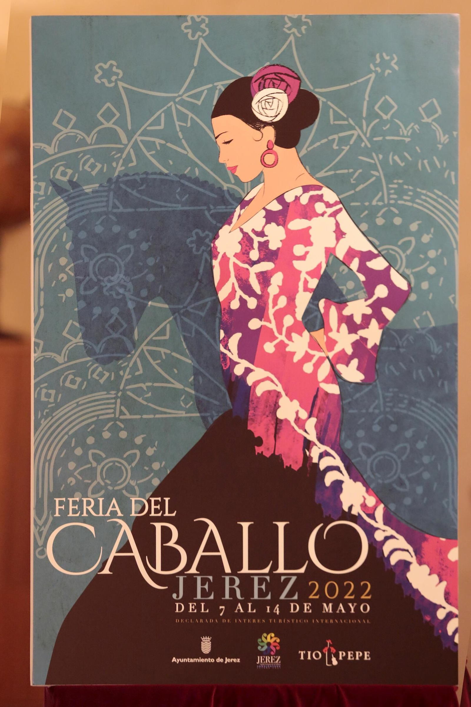 Cartel de Miriam Martín para la Feria de 2022.