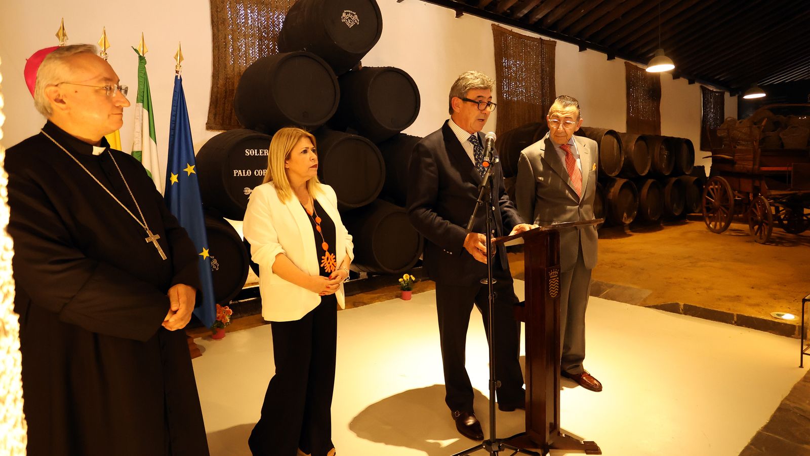 Imágenes de la inauguración de las nuevas Bodegas León Domecq