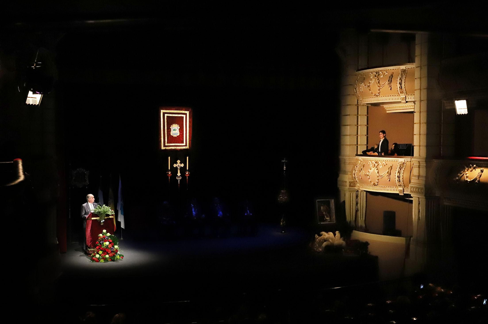 Imágenes del pregón de San Sebastián pronunciado por Manuel Correa