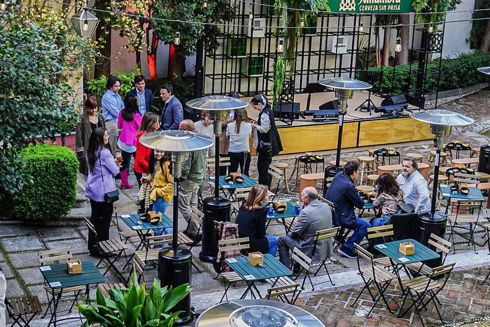 Jardín Alhambra: así fue la espectacular inauguración