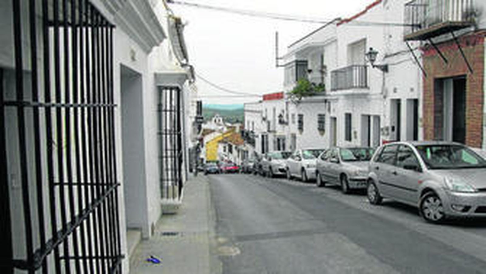Imagen de archivo de una de las calles del centro de Jimena.