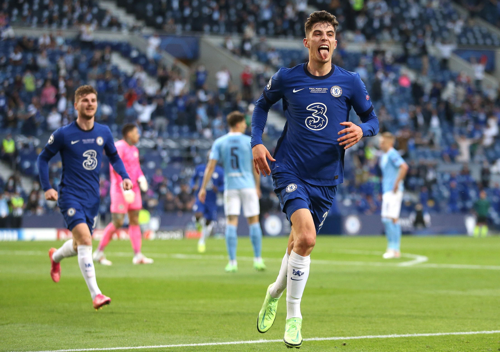 La final de la Champions entre el Manchester City y el Chelsea, en imágenes