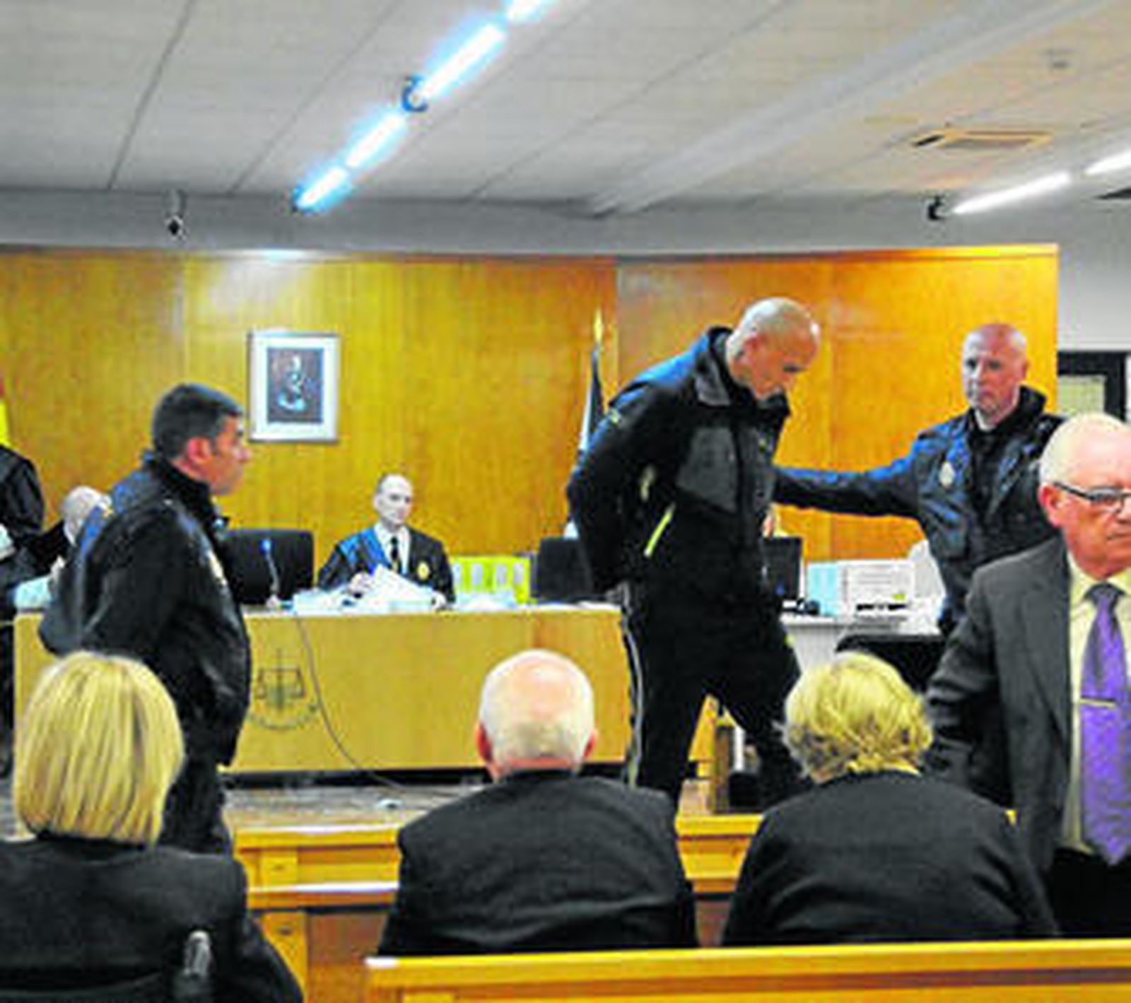 Tony, en el juicio celebrado hace un año en Ceuta.