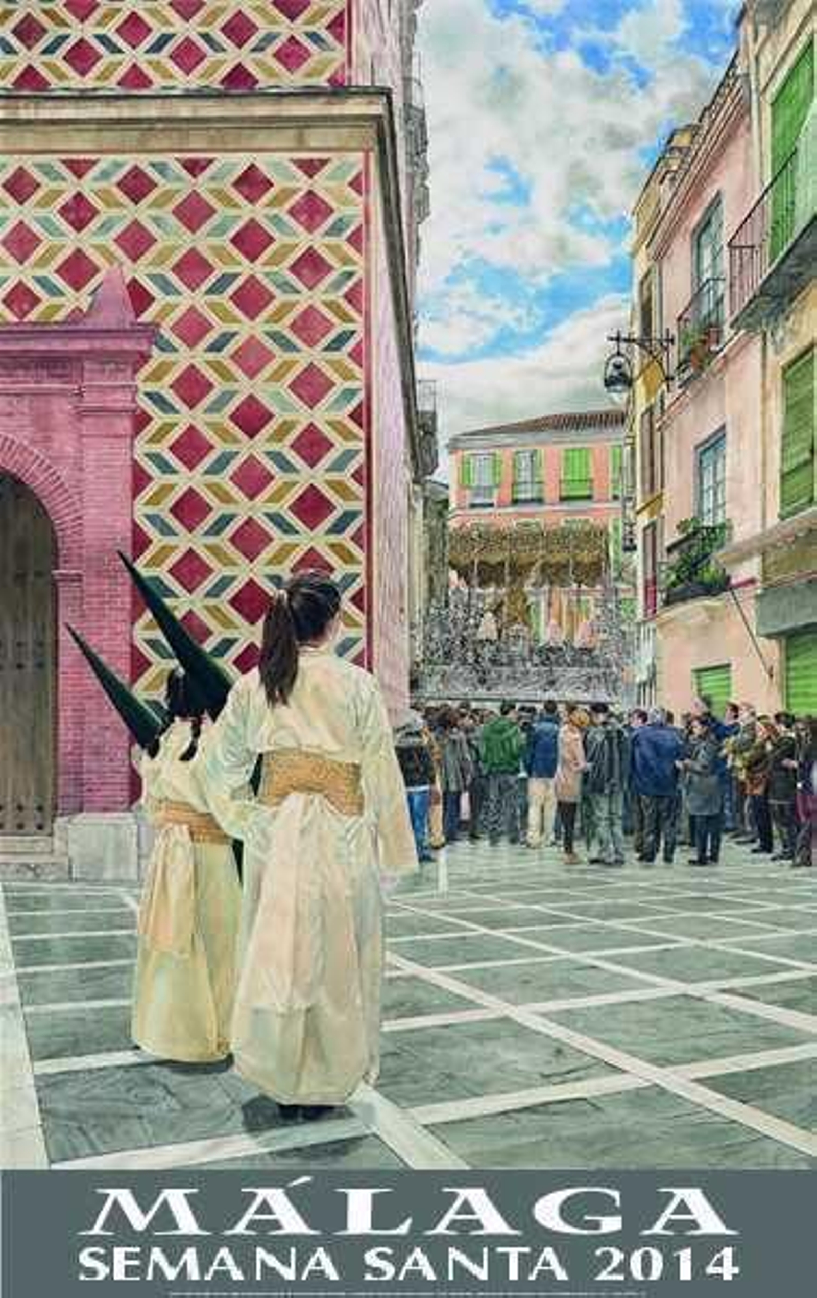 Los carteles de Semana Santa de Málaga de los últimos 10 años