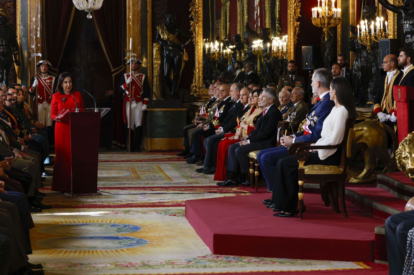 Las fotos de la celebración de la Pascua Militar en el Palacio Real