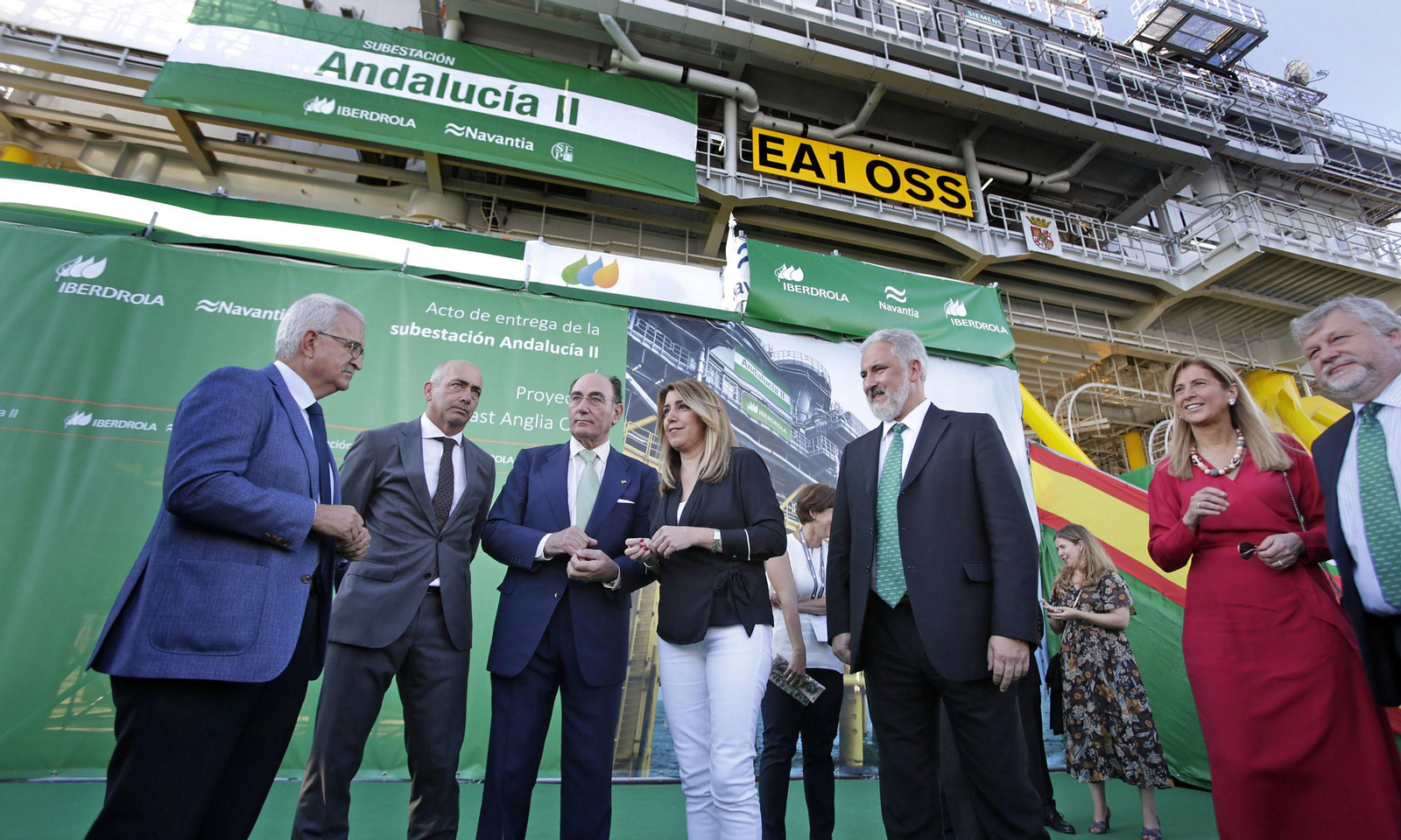 Navantia entrega la subestación eléctrica Andalucía II a Iberdrola.