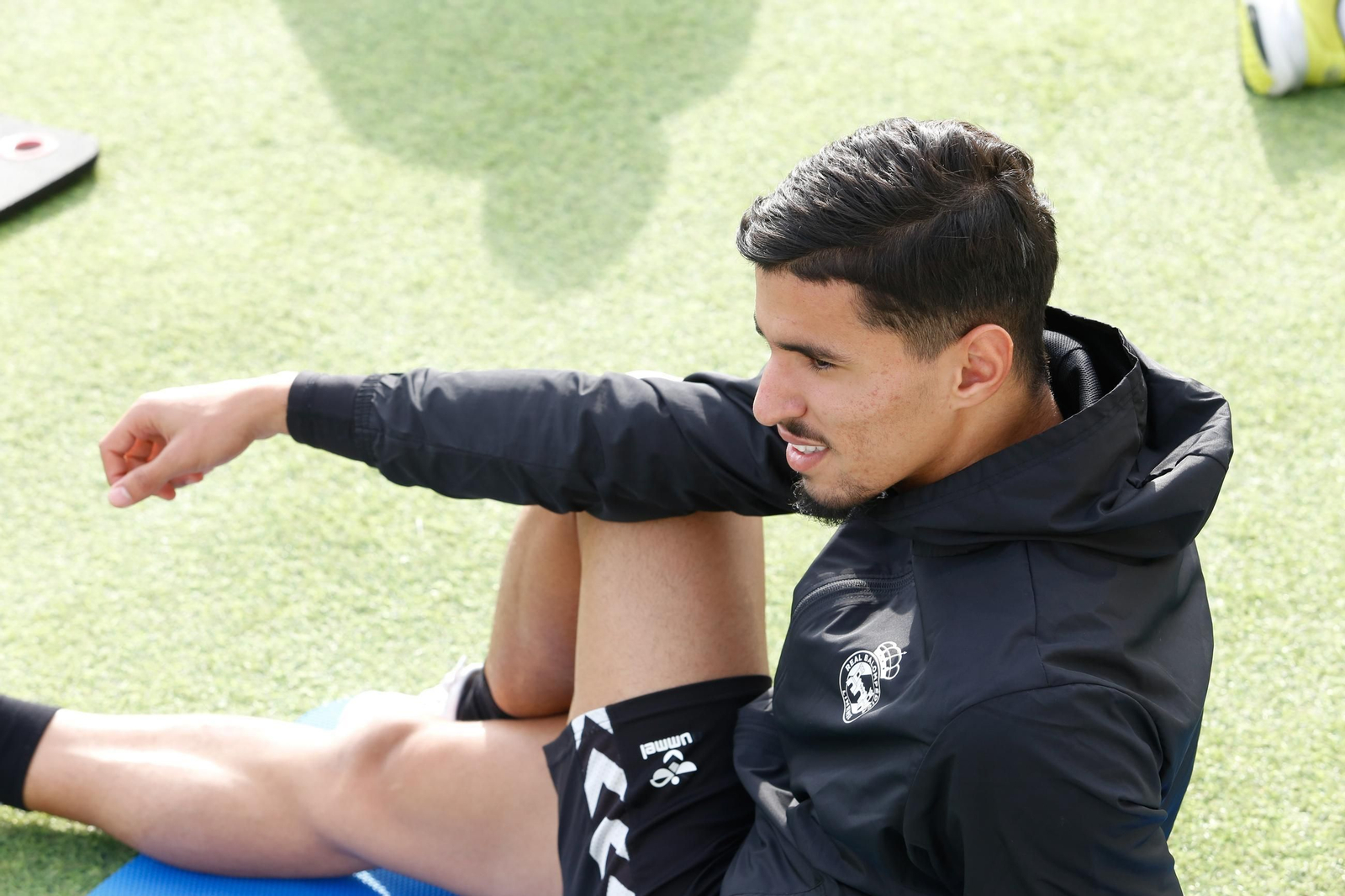 Las fotos del entrenamiento de la Balona previo al partido con el Villanovense