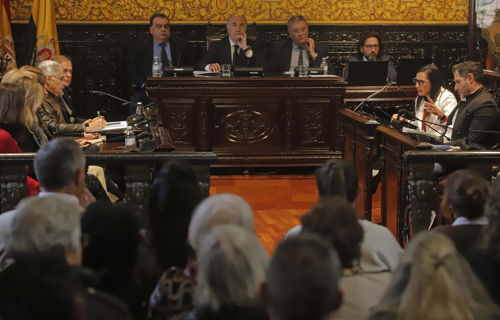 Fotos del Pleno extraordinario del Ayuntamiento de Algeciras