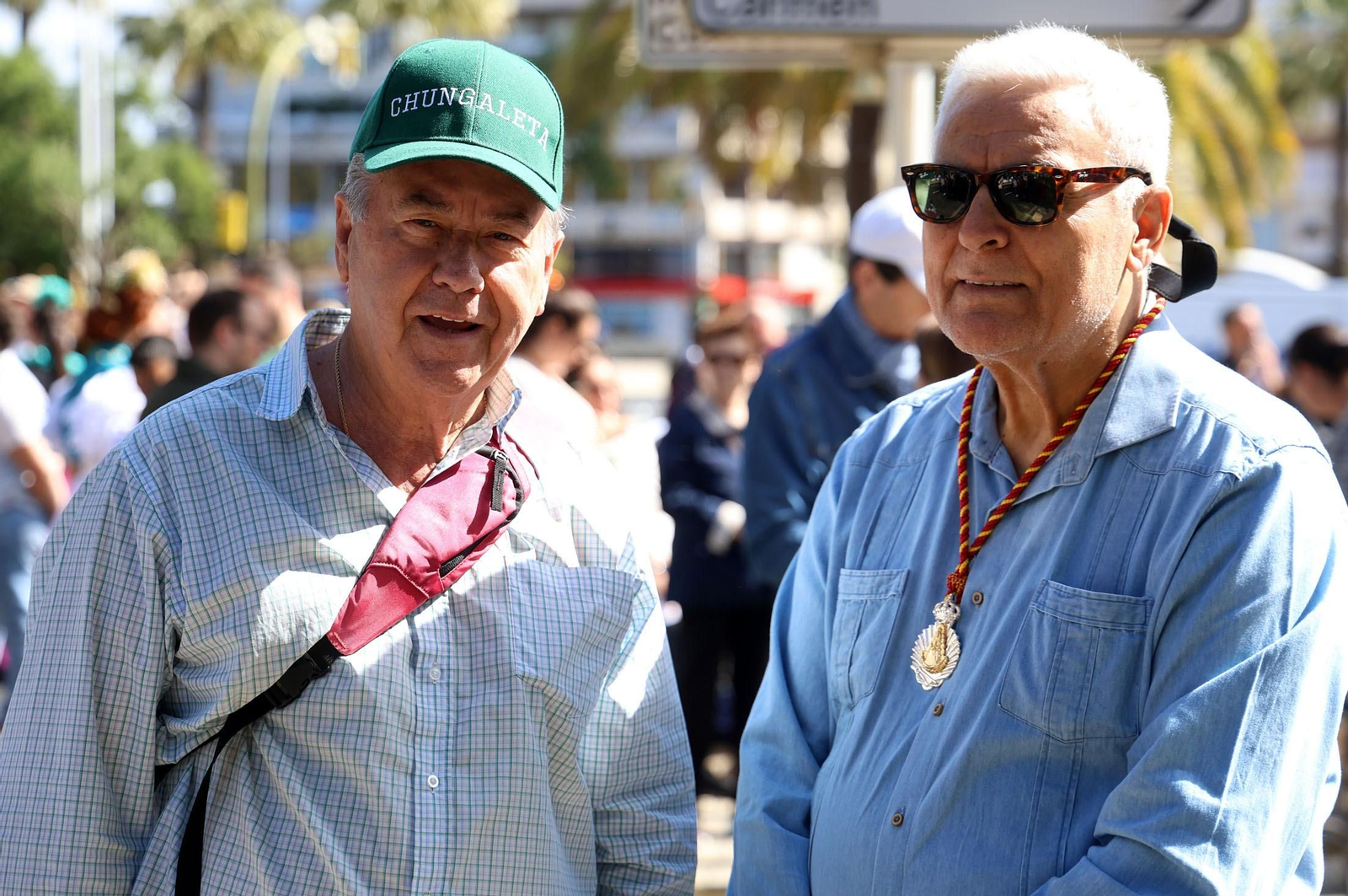 Las mejores imágenes de los peregrinos en la salida de Emigrantes