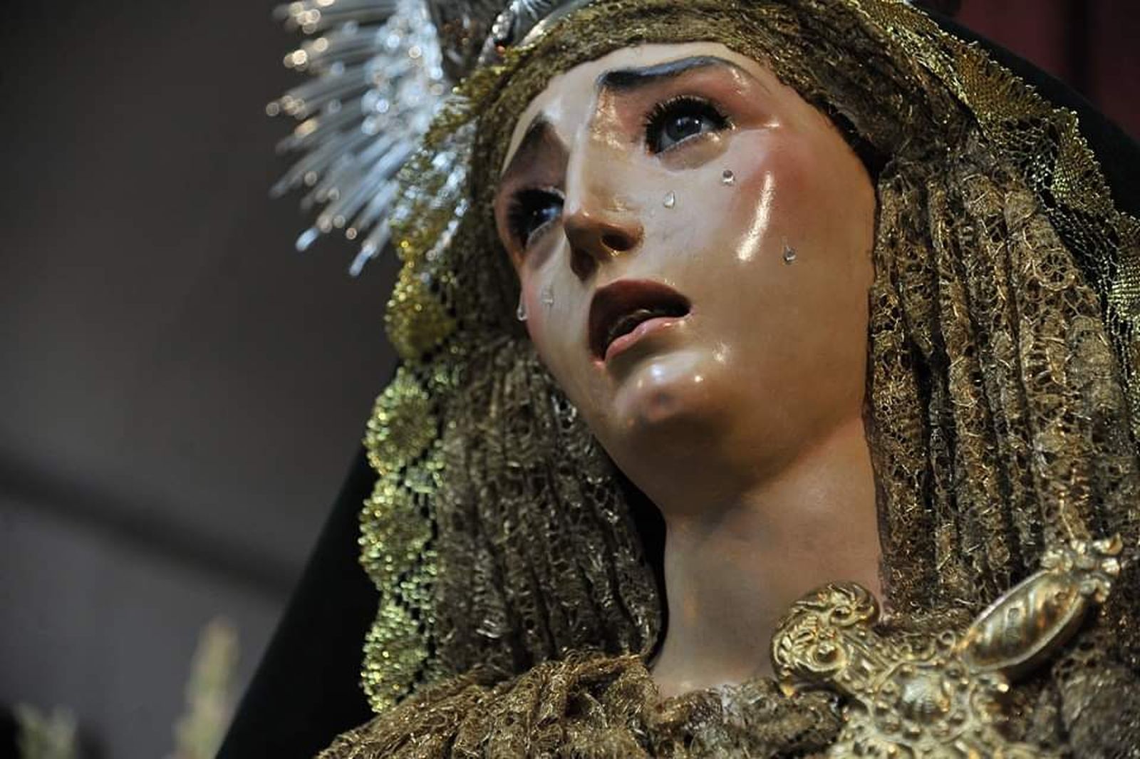 Virgen del Camino: La Dolorosa que llegó de Triana.