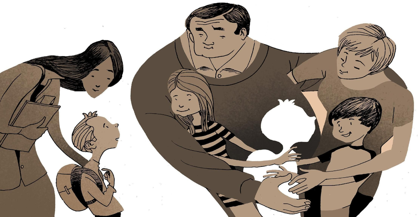 Cerca de 330 niños viven con una familia de acogida