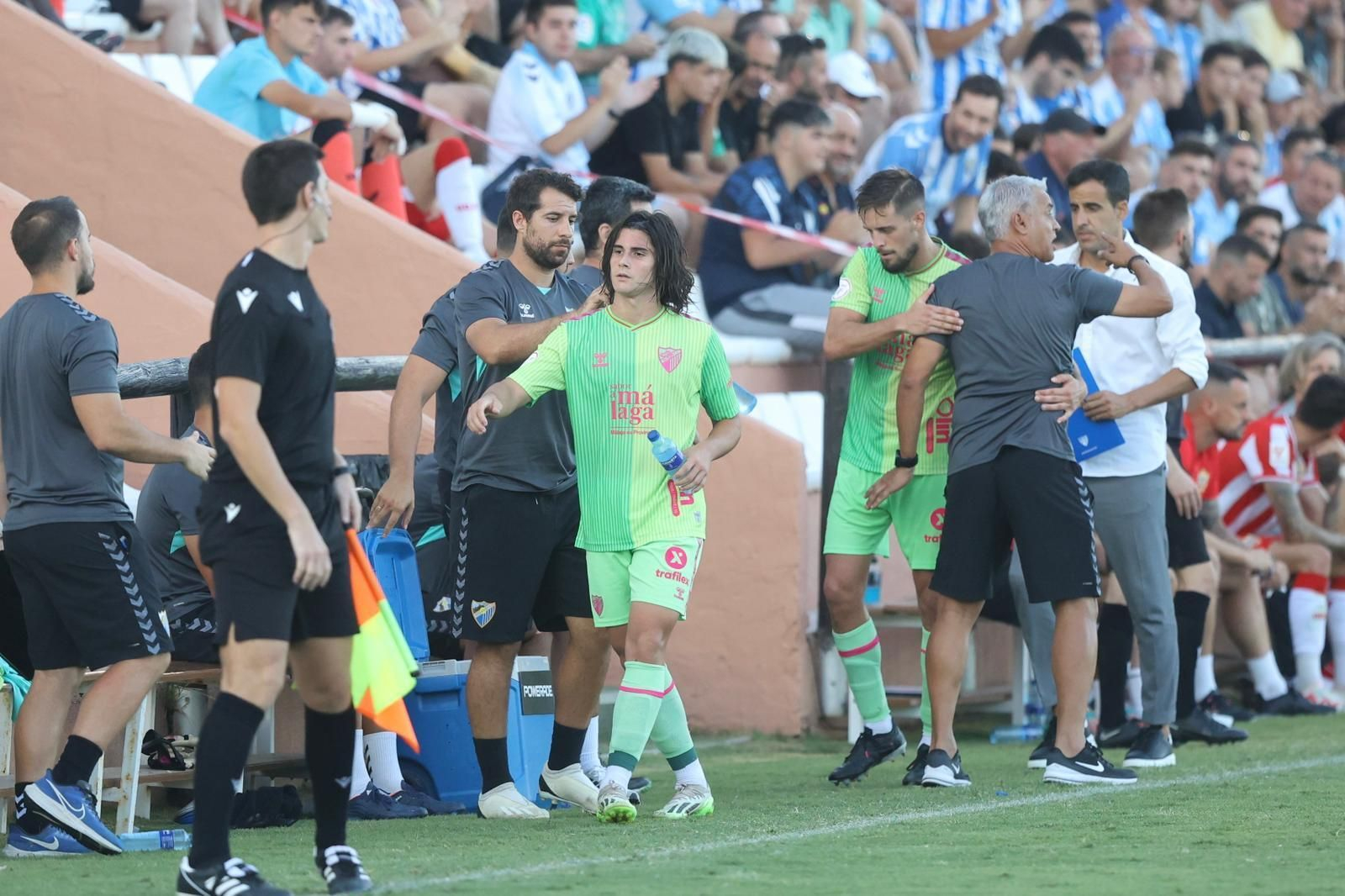 El Málaga-Almería, en imágenes