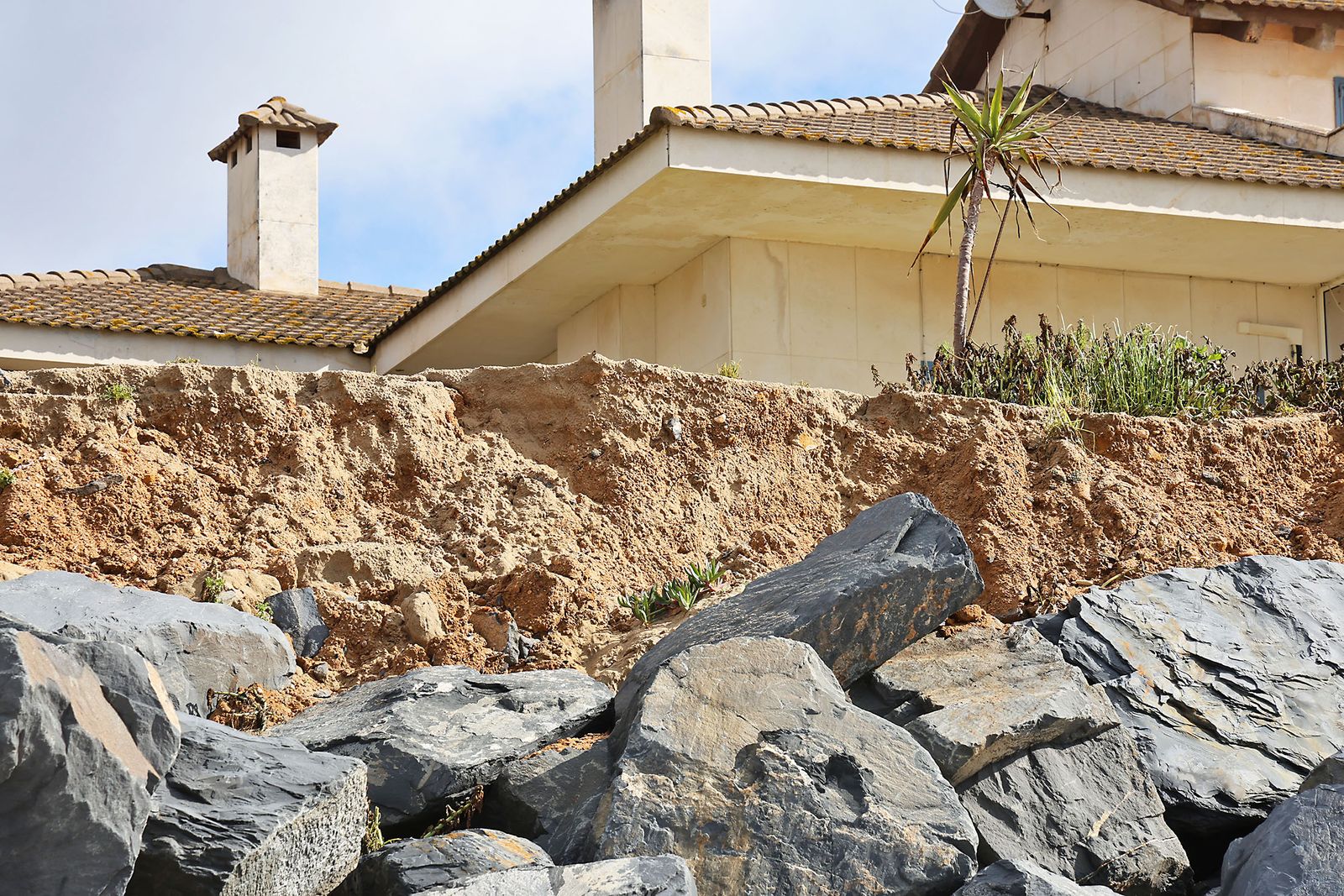 Las imágenes del Portil tras el paso de la borrasca Laurence