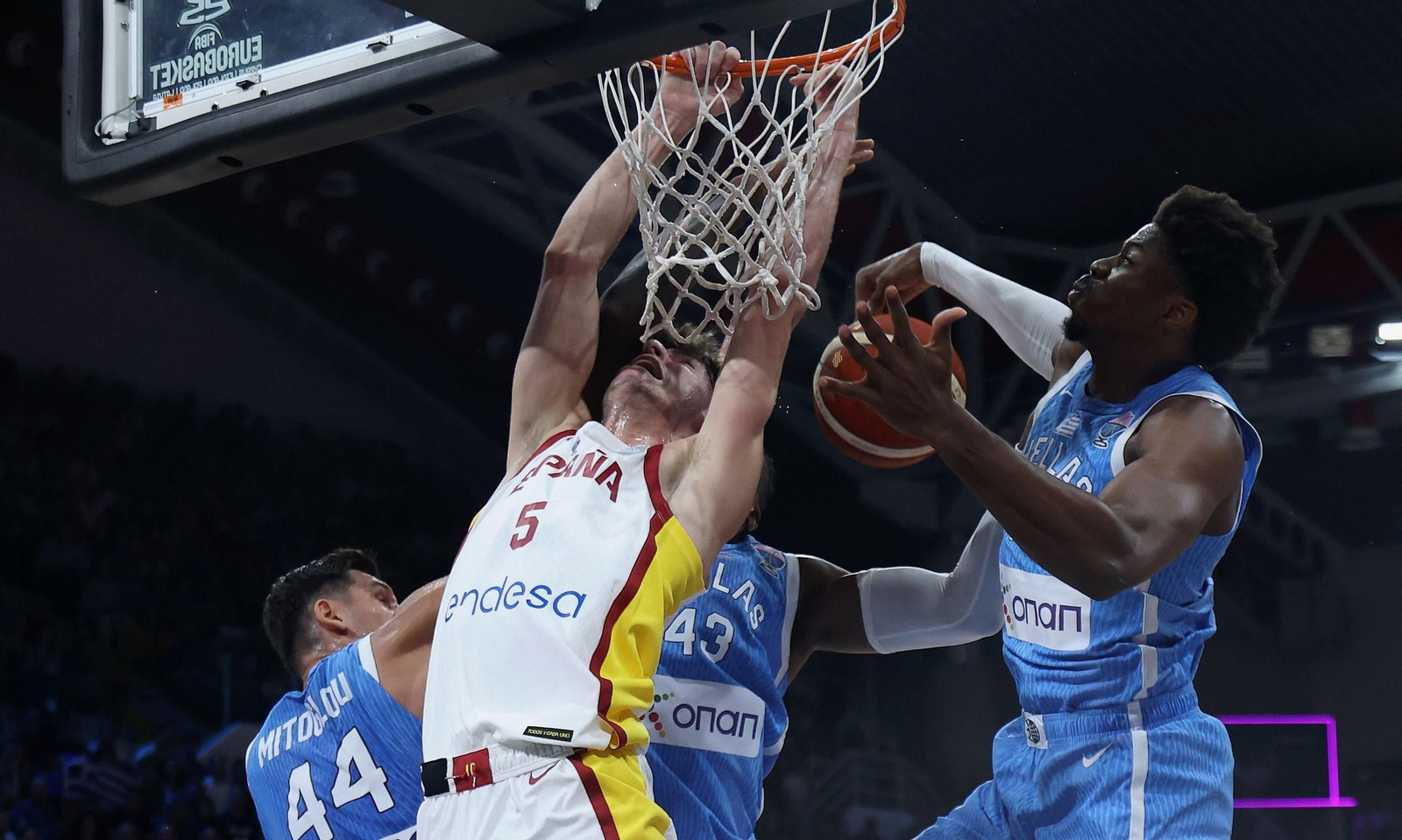 Las fotos del España - Grecia de baloncesto en el adiós de Scariolo