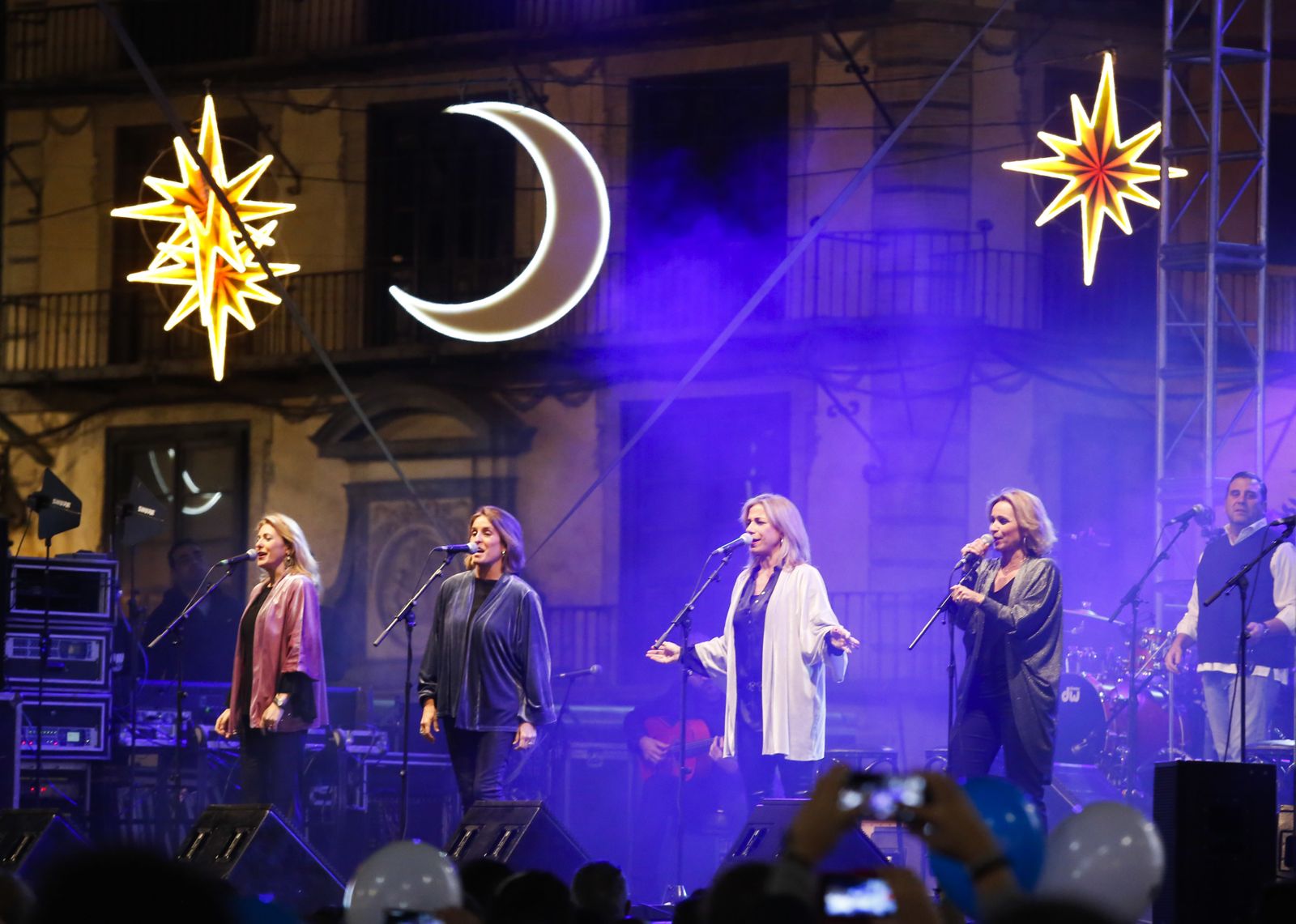 Encendido del alumbrado de Navidad en Málaga